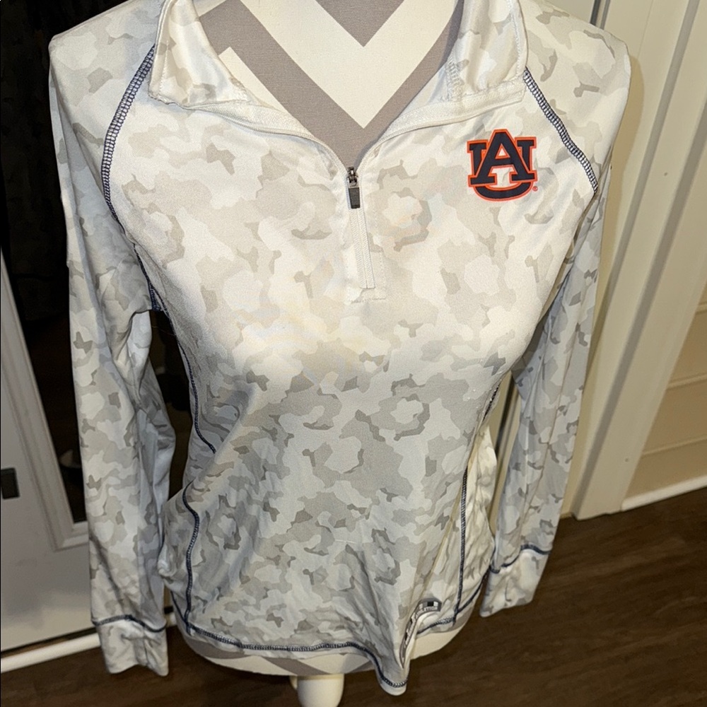 Auburn University Camo Quarter-Zip Pullover
